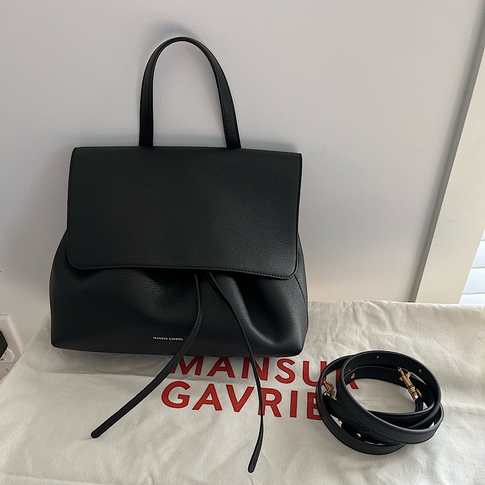 Brand new Mansur Gavriel Soft Lady Bag in Black